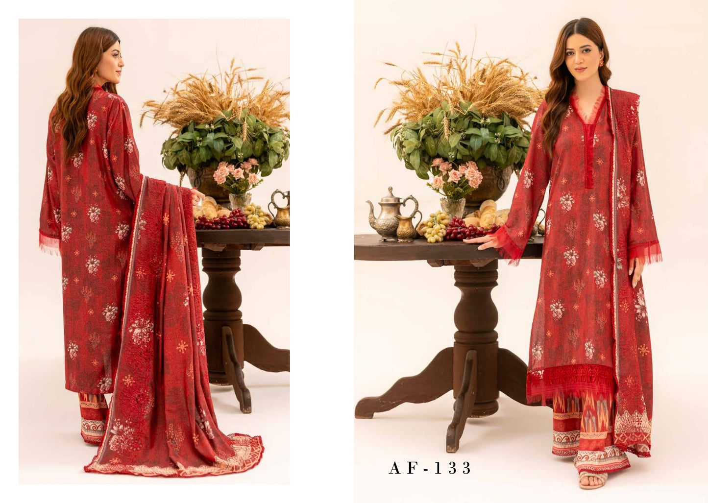 Aafreen Karandi Riaz Arts AF-133 - Waheed Javaid Collections