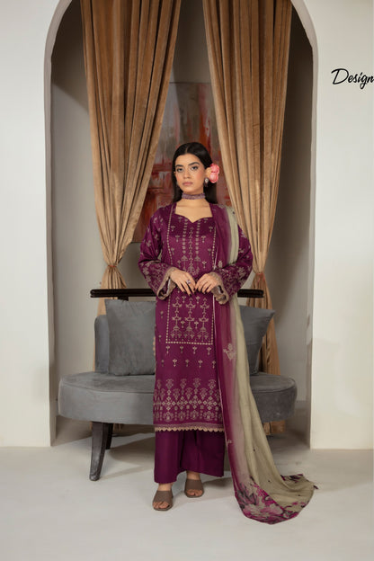 Abisha Premium Lawn 3 Piece 03