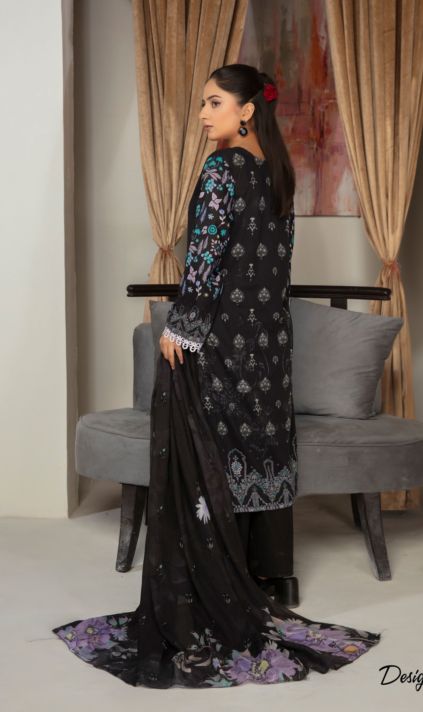 Abisha Premium Lawn 3 Piece 04