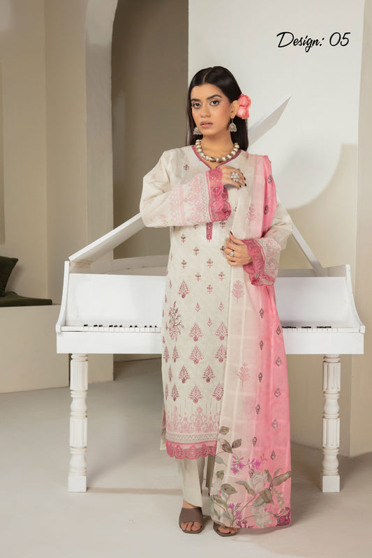 Abisha Premium Lawn 3 Piece 05