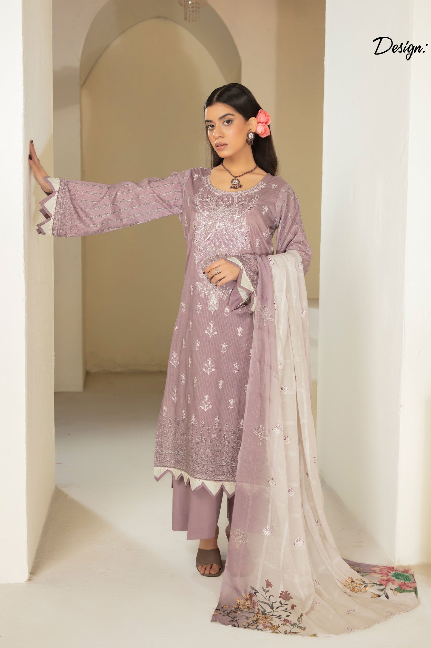 Abisha Premium Lawn 3 Piece 08