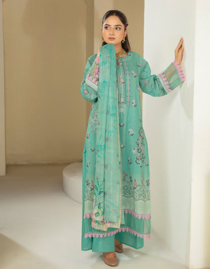 Abisha Premium Lawn 3 Piece 09