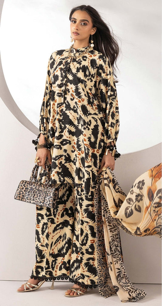 M.Prints Basics Full Visocse Printed Banna Dora #3
