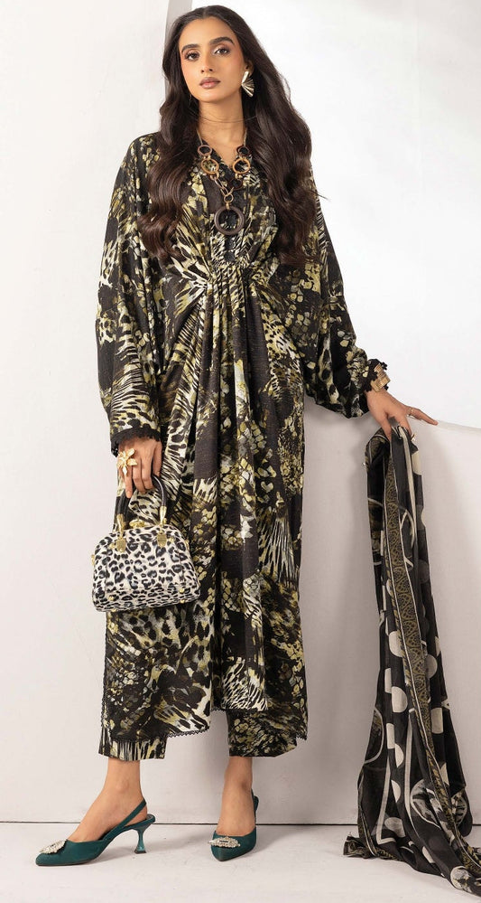M.Prints Basics Full Visocse Printed Banna Dora #4