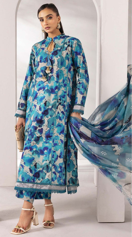 M.Prints Basics Full Visocse Printed Banna Dora #6