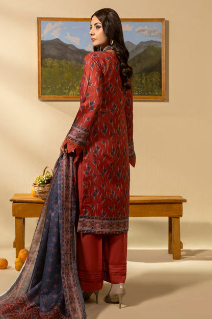 Coco Printed Zari Lawn 3 Piece 07