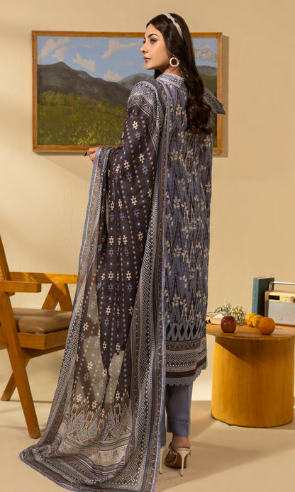 Coco Printed Zari Lawn 3 Piece 08
