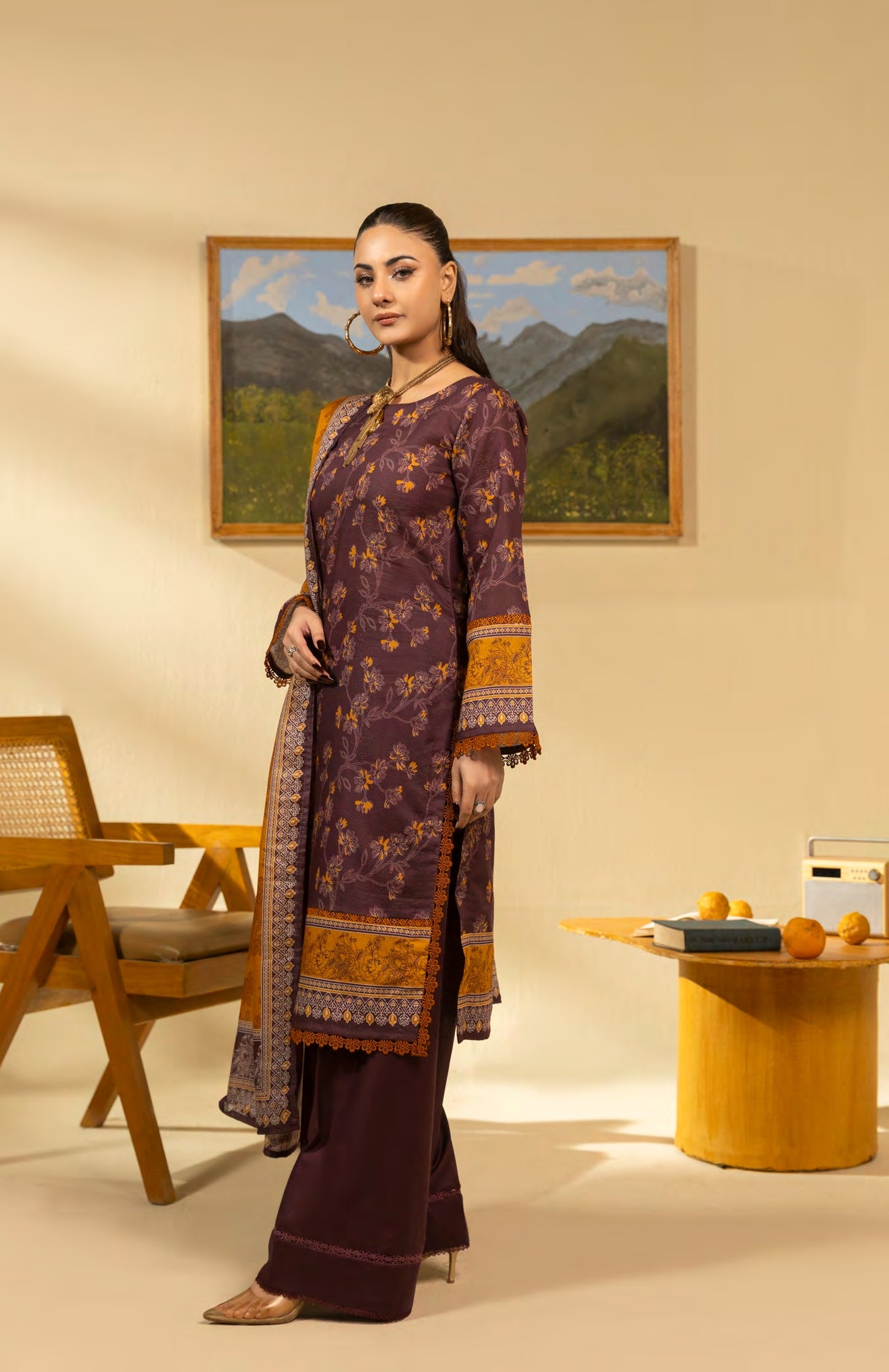 Coco Printed Zari Lawn 3 Piece 10