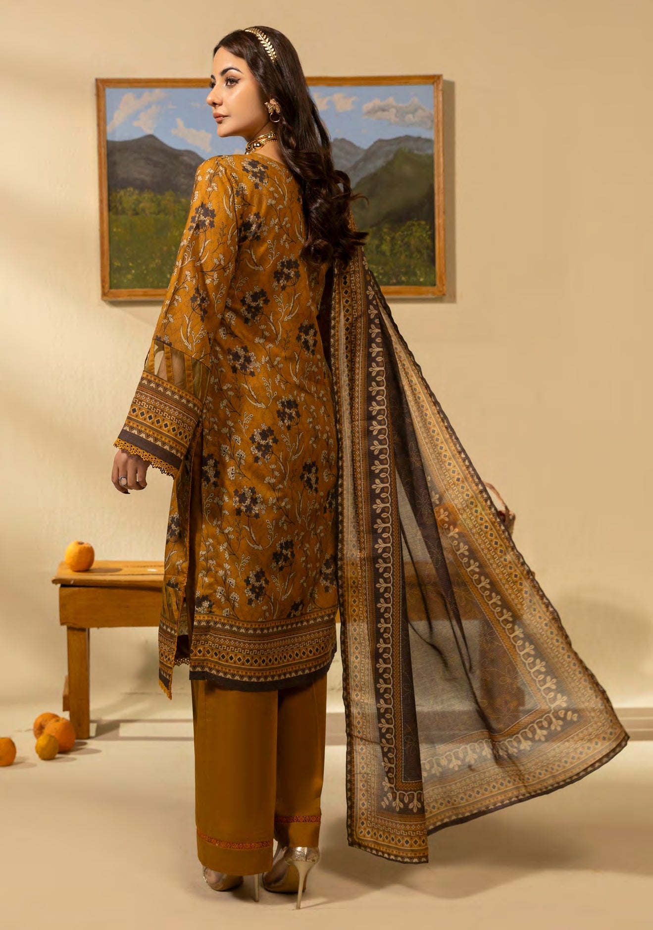 Coco Printed Zari Lawn 3 Piece 12