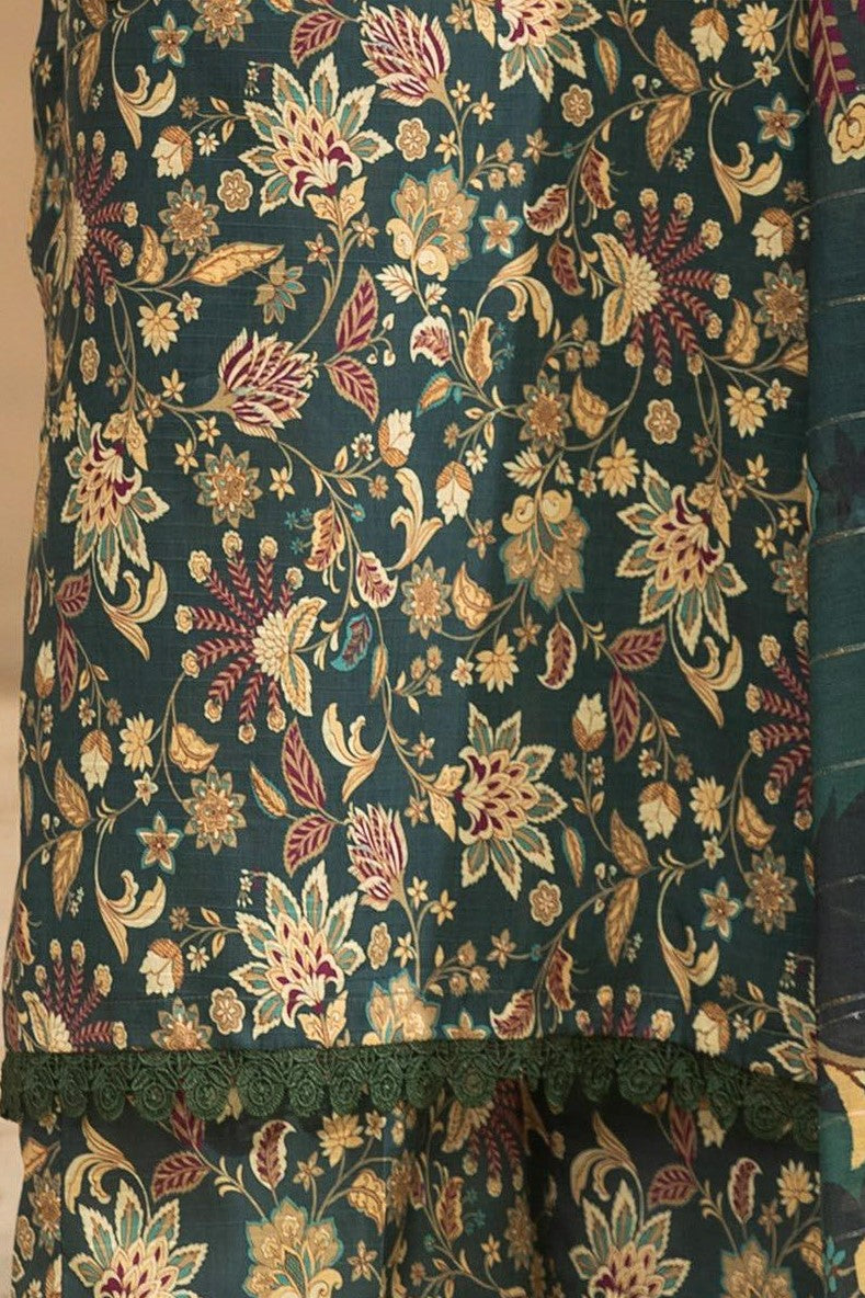 Coco Prints Lawn allover 3 Piece 01 - Waheed Javaid Collections