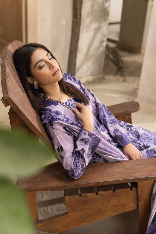 Coco Prints Lawn allover 3 Piece 02 - Waheed Javaid Collections