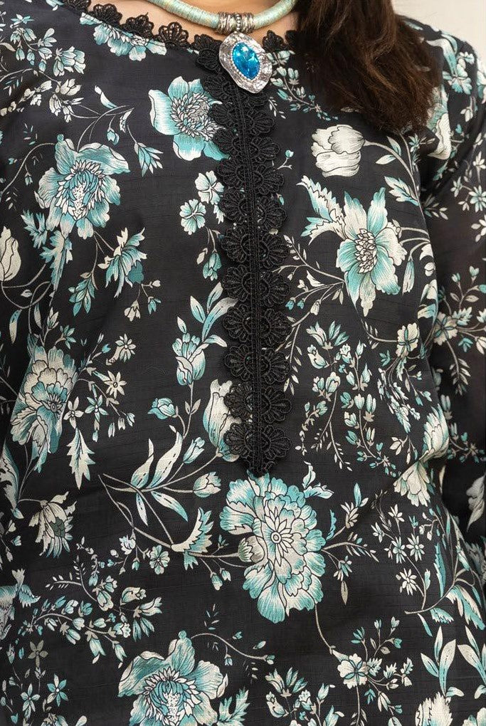 Coco Prints Lawn allover 3 Piece 04 - Waheed Javaid Collections