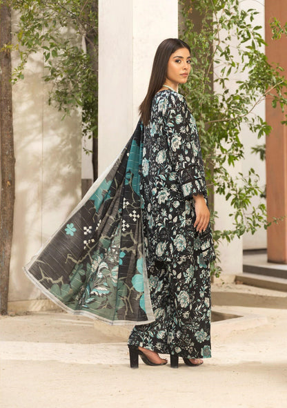 Coco Prints Lawn allover 3 Piece 04 - Waheed Javaid Collections
