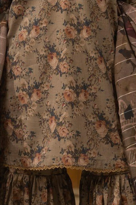 Coco Prints Lawn allover 3 Piece 06 - Waheed Javaid Collections