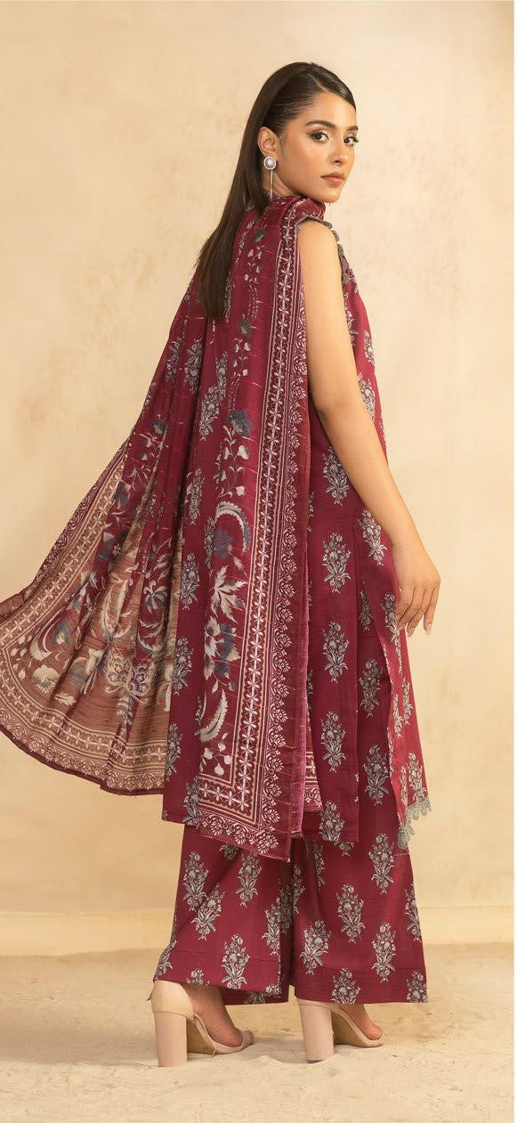 Coco Prints Lawn allover 3 Piece 09 - Waheed Javaid Collections