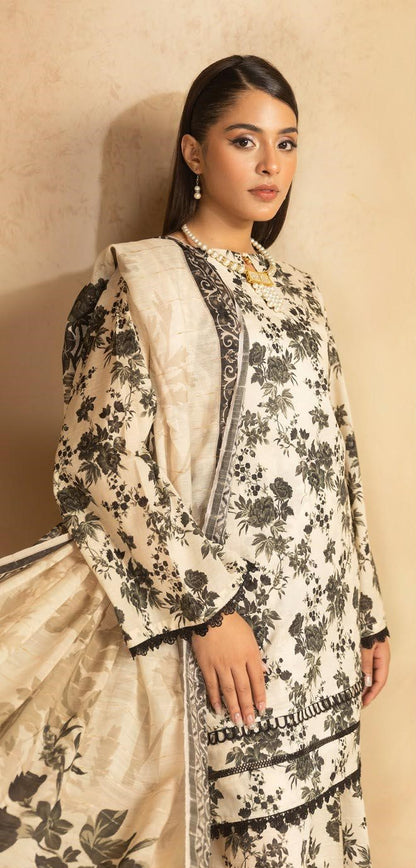 Coco Prints Lawn allover 3 Piece 10 - Waheed Javaid Collections