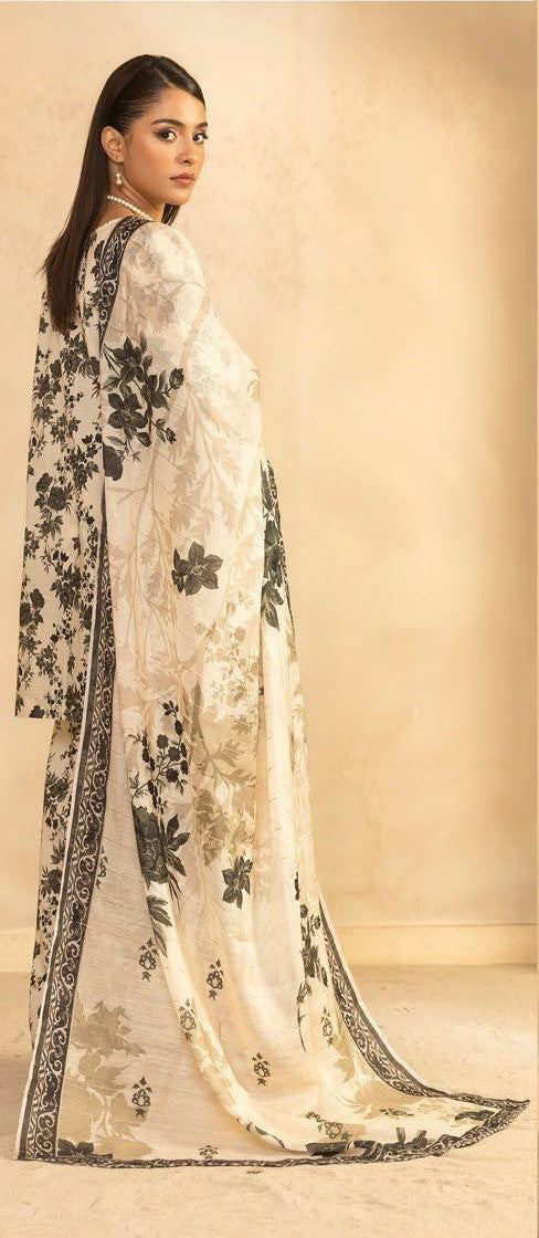 Coco Prints Lawn allover 3 Piece 10 - Waheed Javaid Collections