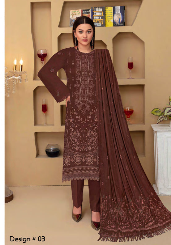Noorain Vol-3 Orignal Peach Leather D#03