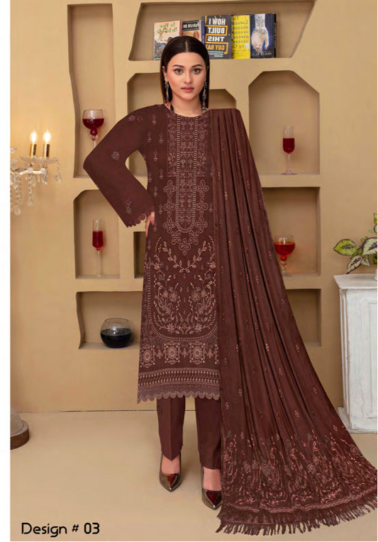 Noorain Vol-3 Orignal Peach Leather D#03