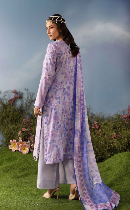 Dil Se Luxury Lawn Chikenkari 3 Piece 03