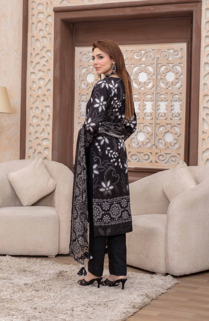 Elaris Embroidered Lawn 3 Piece A-03
