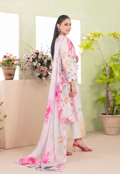 Erva Embroidered Lawn 3 Piece D-1711 - Waheed Javaid Collections
