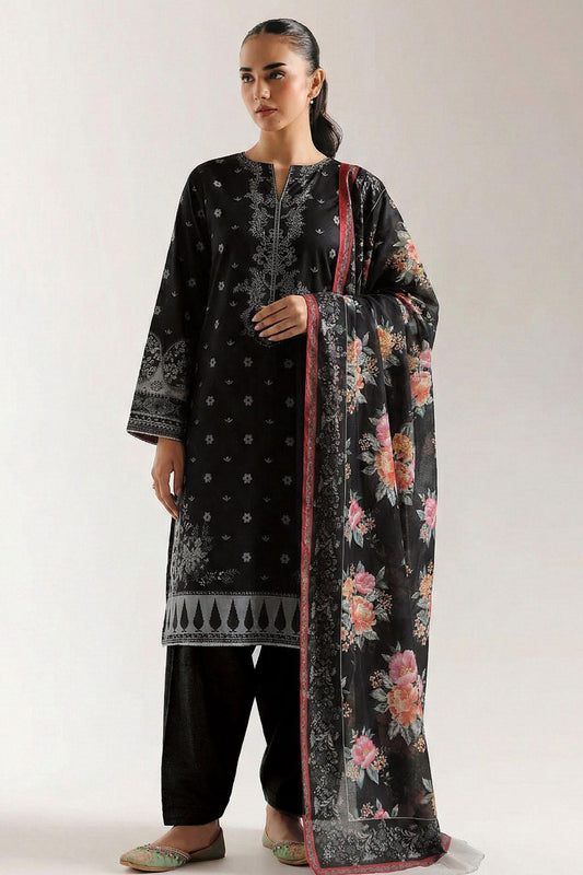 Ethnic Prints Printed Premium Lawn 3 Piece 507 - Waheed Javaid Collections