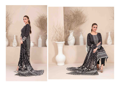 Black & White Series Hisana D-3579 - Waheed Javaid Collections