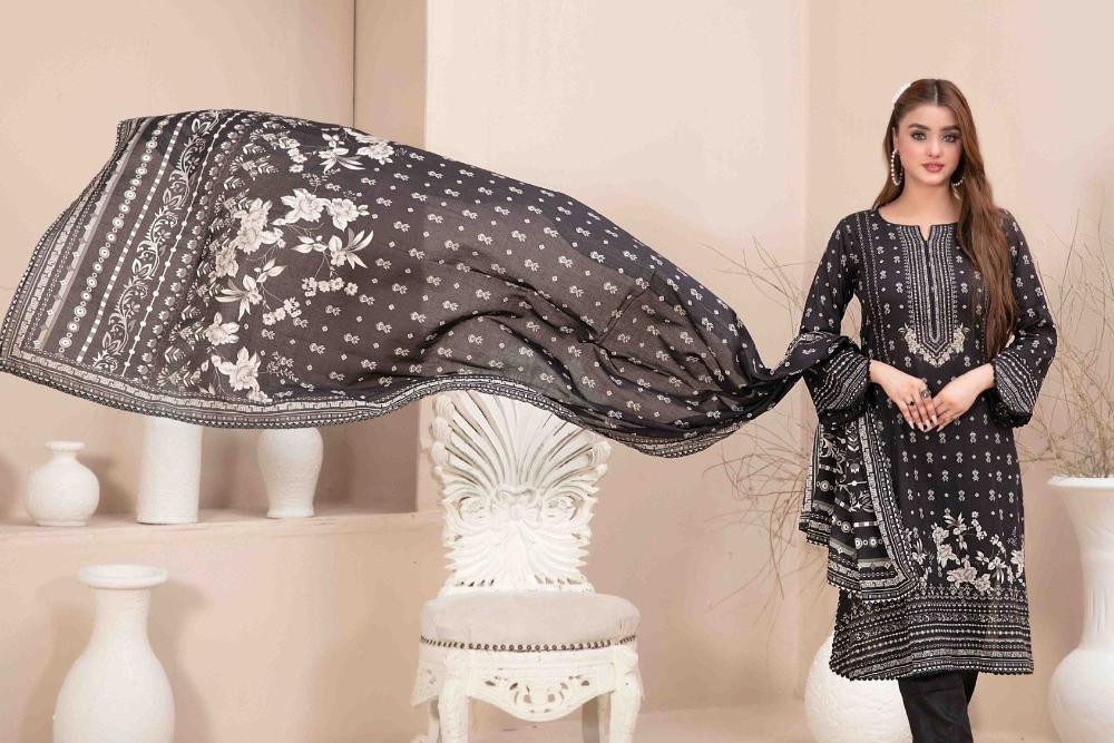 Black & White Series Hisana D-3581 - Waheed Javaid Collections