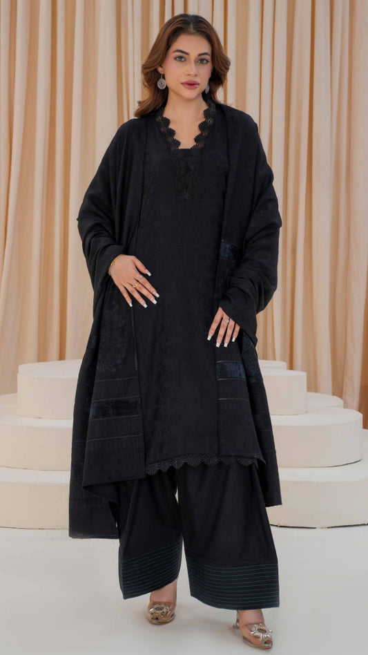 Libaas Jacquard Preimum Winter Wool Solid #D-1
