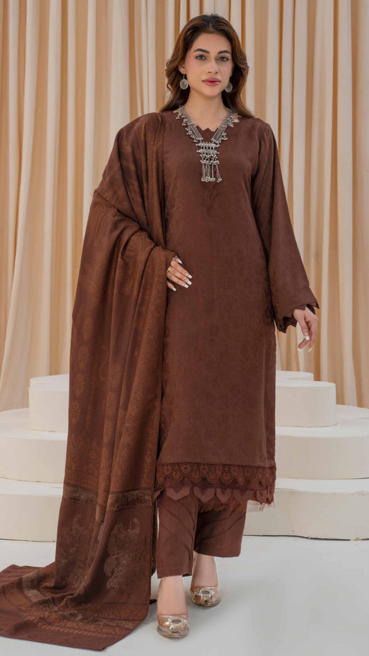 Libaas Jacquard Preimum Winter Wool Solid #D-2