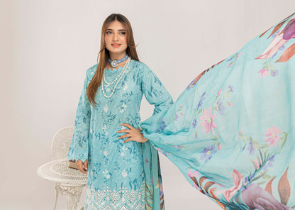 Manchali Embroidered 3 Piece Lawn 01