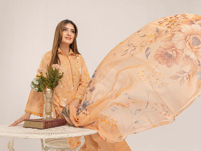 Manchali Embroidered 3 Piece Lawn 02