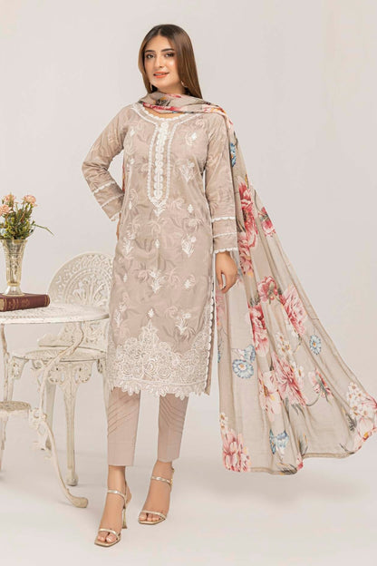 Manchali Embroidered 3 Piece Lawn 04