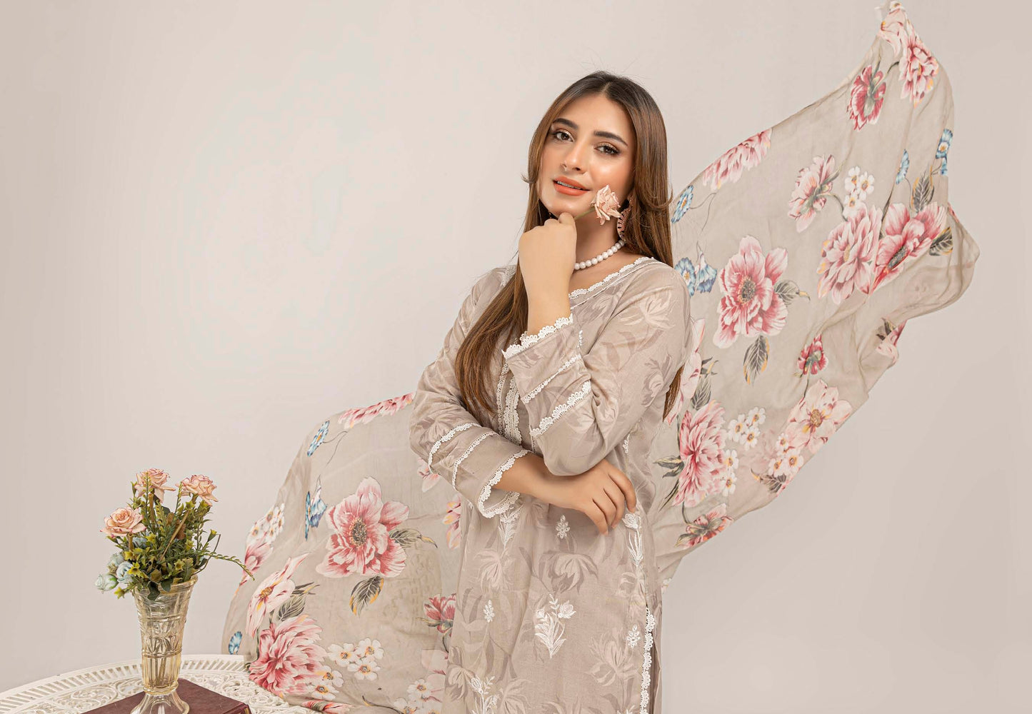 Manchali Embroidered 3 Piece Lawn 04