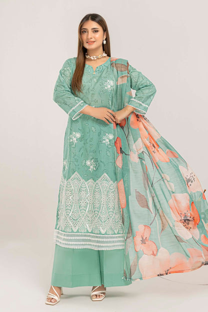 Manchali Embroidered 3 Piece Lawn 06