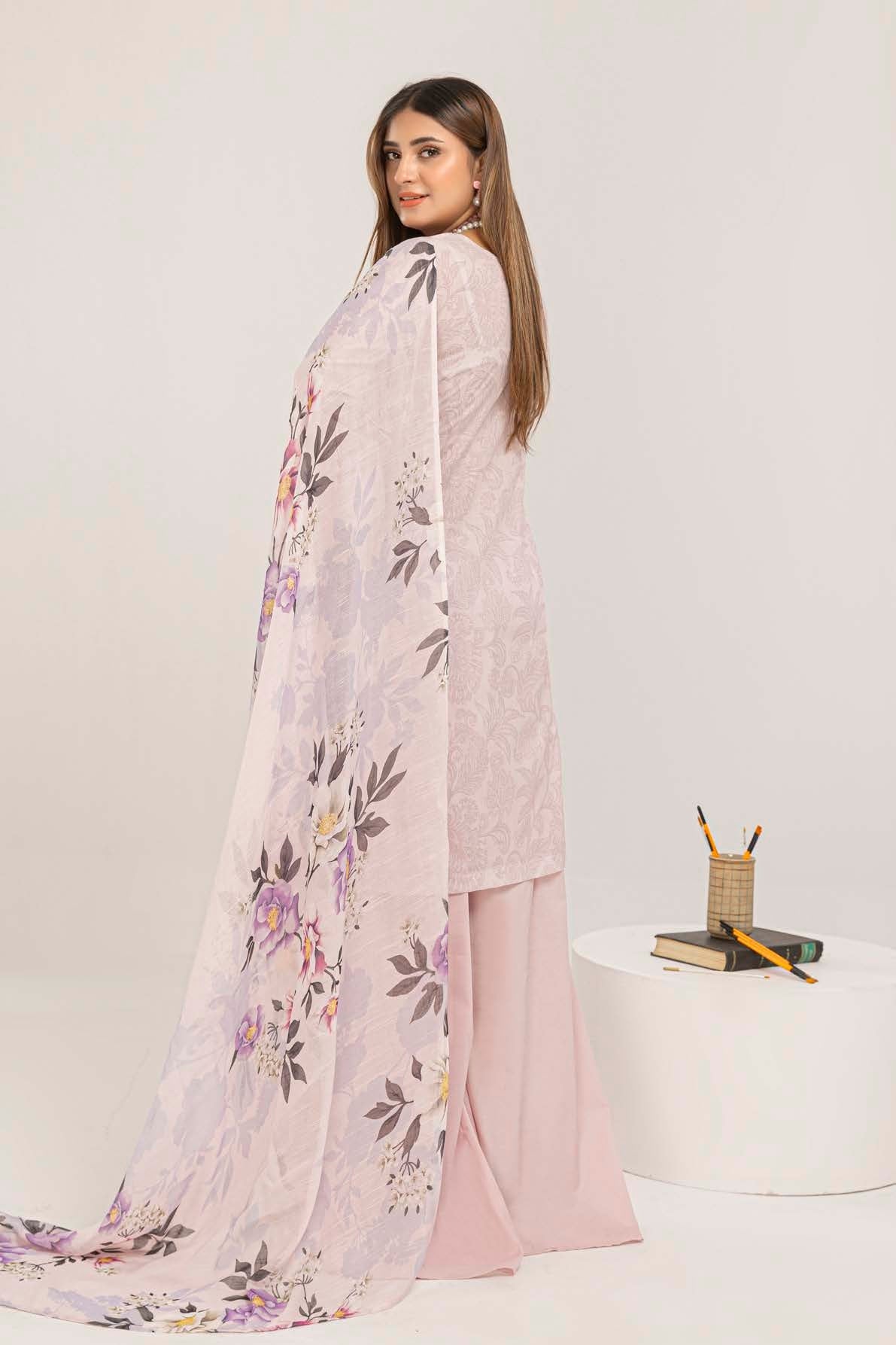 Manchali Embroidered 3 Piece Lawn 07