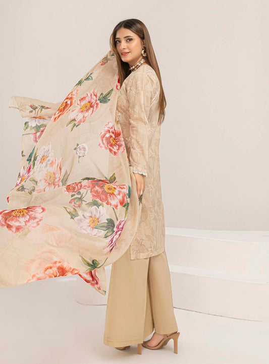 Manchali Embroidered 3 Piece Lawn 09