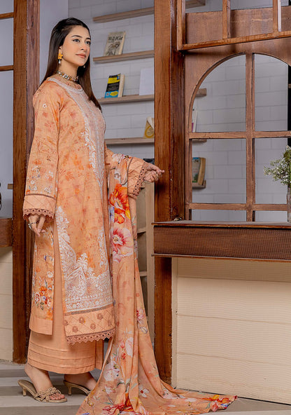 Mila Lawn Embroidered 3 Piece 06