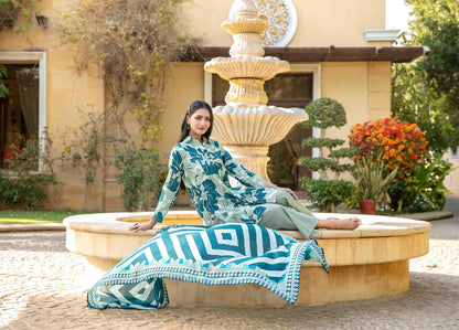 Naimal By Tawakkal 3 Piece D-1510 - Waheed Javaid Collections