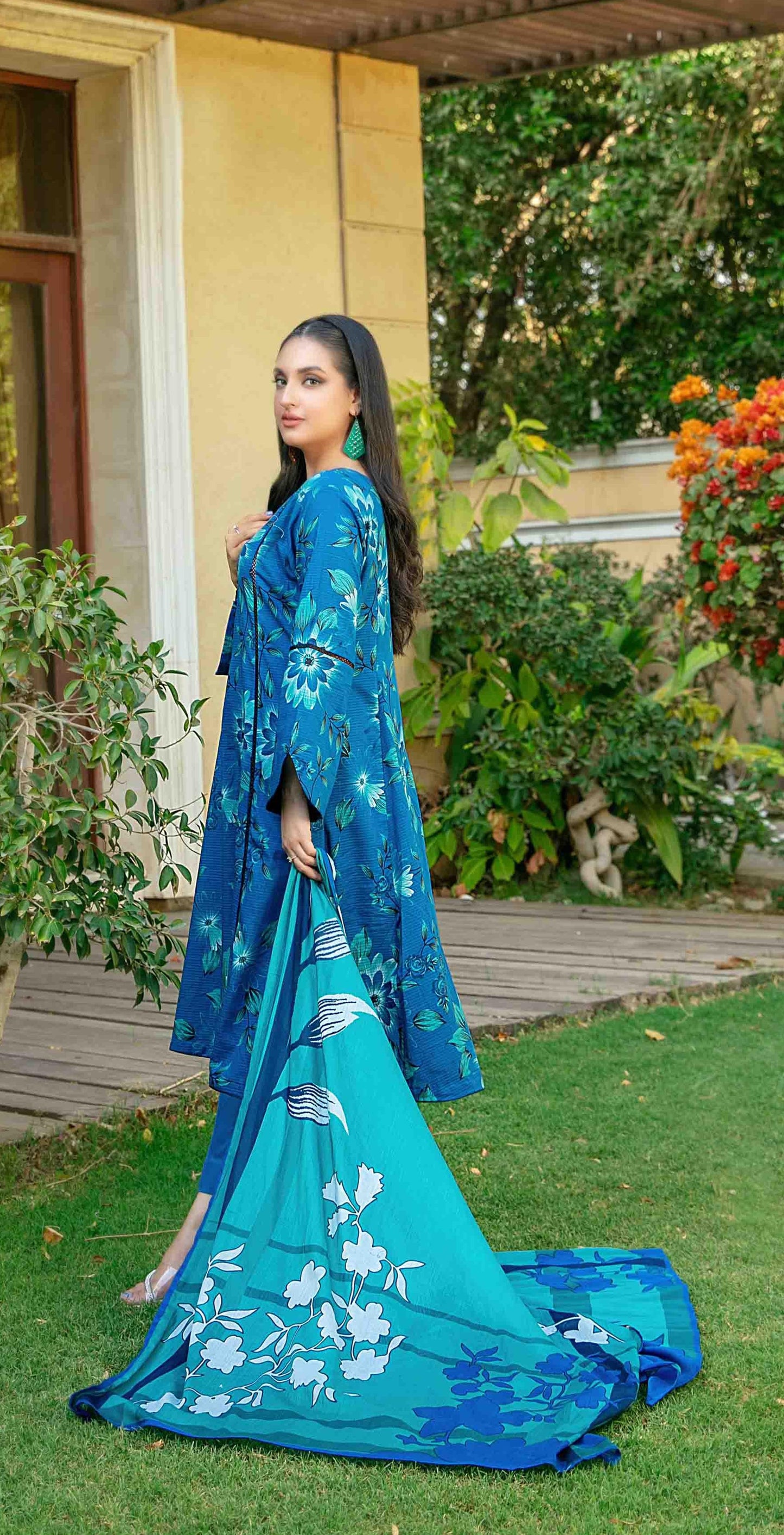 Naimal By Tawakkal 3 Piece D-1511 - Waheed Javaid Collections