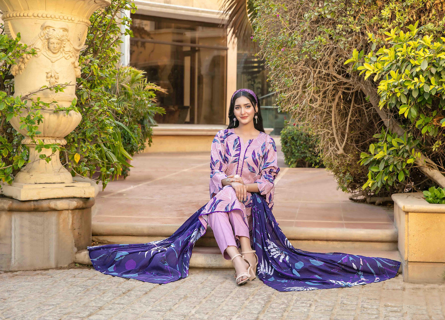 Naimal By Tawakkal 3 Piece D-1512 - Waheed Javaid Collections