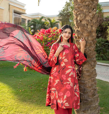 Naimal By Tawakkal 3 Piece D-1513 - Waheed Javaid Collections