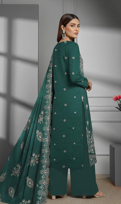 Noir Embroidered 3 Piece Karandi 06