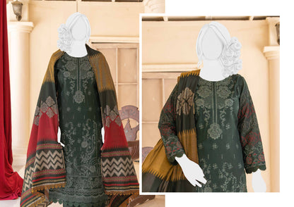 Noor e Sehar embroidered 03 - Waheed Javaid Collections