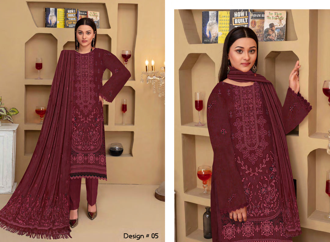 Noorain Vol-3 Orignal Peach Leather D#05
