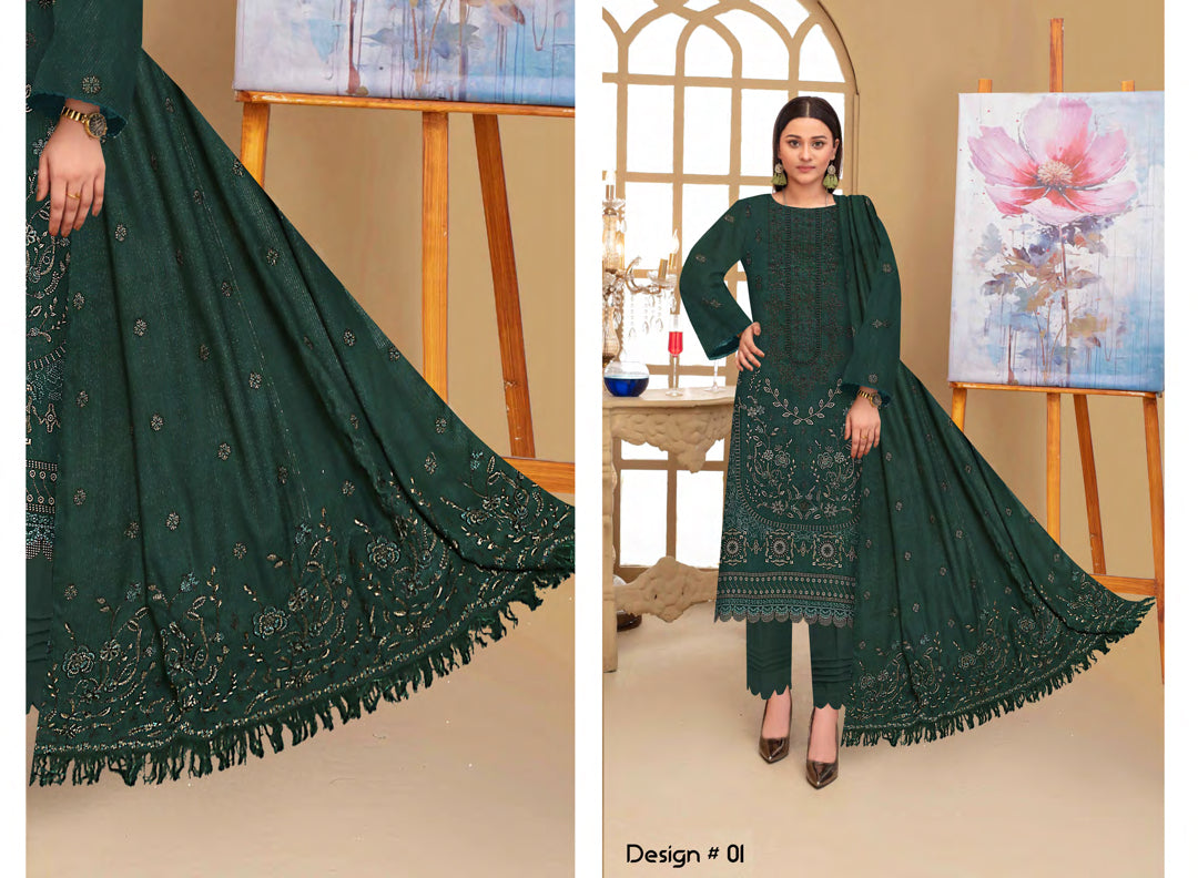 Noorain Vol-3 Orignal Peach Leather D#01