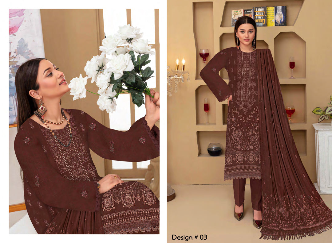 Noorain Vol-3 Orignal Peach Leather D#03