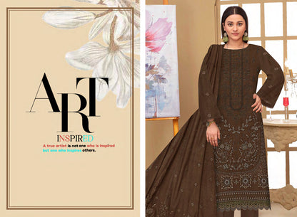 Noorain Vol-3 Orignal Peach Leather D#04
