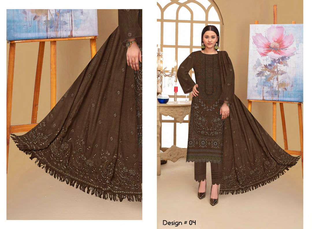 Noorain Vol-3 Orignal Peach Leather D#04